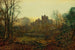 En oktober-skumring - John Atkinson Grimshaw — visning af kunstværket