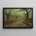 Stapleton Park nær Pontefract - John Atkinson Grimshaw — indrammet kunstværk på væggen