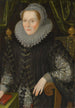 Portrait de Joan Stint, Mme George Evelyn - John Bettes le Jeune — visning af kunstværket
