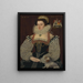La duchesse de Chandos - John Bettes le Jeune — indrammet kunstværk på væggen