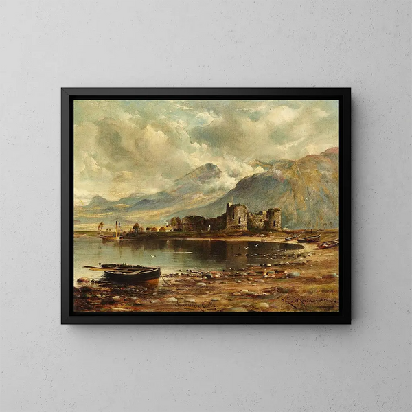 Château d'Inverlochy - John Blake Macdonald — indrammet kunstværk på væggen