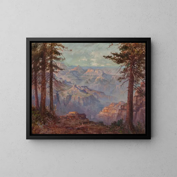 Grand Canyon de l'Arizona - John Bond Francisco — indrammet kunstværk på væggen