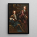 Portrait af Thomas og George Dashwood - John Closterman — indrammet kunstværk på væggen