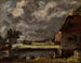 En udsigt over bredden af Stour-floden - John Constable — visning af kunstværket