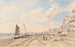 Brighton-stranden set mod vest - John Constable — visning af kunstværket