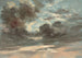 Studie af skyer, tordenbyge solnedgang - John Constable — visning af kunstværket