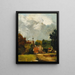 East Bergholt Kirke - John Constable — indrammet kunstværk på væggen