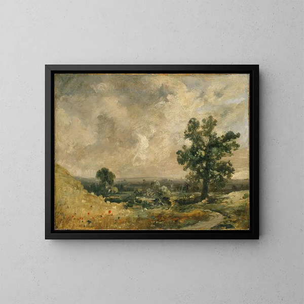 Landskab engelsk - John Constable — indrammet kunstværk på væggen
