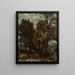 Fen Lane East Bergholt - John Constable — indrammet kunstværk på væggen
