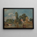 Moulin de Flatford - John Constable — indrammet kunstværk på væggen