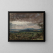 Vue de Hampstead Heath vers Harrow - John Constable — indrammet kunstværk på væggen