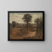 Allé nær Dedham - John Constable — indrammet kunstværk på væggen