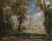 Salisbury Domkirke set fra ærkebiskoppernes haver - John Constable — visning af kunstværket