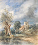 Stoke Poges Kirke - John Constable — visning af kunstværket