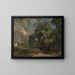 Stoke-by-Nayland - John Constable — indrammet kunstværk på væggen
