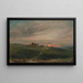 Stonehenge ved solnedgang - John Constable — indrammet kunstværk på væggen