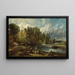 Moulin de Stratford - John Constable — indrammet kunstværk på væggen