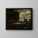 Studie for Hesten, der Springer - John Constable — indrammet kunstværk på væggen