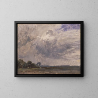 Studie af en skymusling - John Constable — indrammet kunstværk på væggen