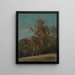 Studie af en asketræ - John Constable — indrammet kunstværk på væggen