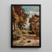 Le champ de blé - John Constable — indrammet kunstværk på væggen