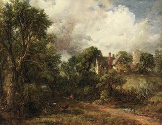 La ferme de Glebe - John Constable — visning af kunstværket