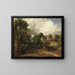 La ferme de Glebe - John Constable — indrammet kunstværk på væggen