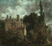 Le Bosquet eller Maison des Amiraux i Hampstead - John Constable — visning af kunstværket