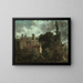 Le Bosquet eller Maison des Amiraux i Hampstead - John Constable — indrammet kunstværk på væggen