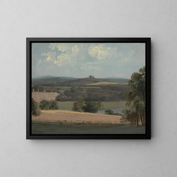 Parc de Trentham - John Constable — indrammet kunstværk på væggen