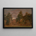 West Lodge East Bergholt - John Constable — indrammet kunstværk på væggen