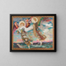 Sainte Brigitte - John Duncan — indrammet kunstværk på væggen