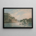 Le Lac, Hawkstone Park, Shropshire - John Emes — indrammet kunstværk på væggen