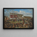 Courses de Punchestown 1868 - John Fergus O'Hea — indrammet kunstværk på væggen