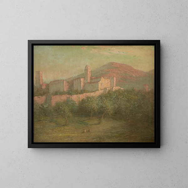 Alhambra, Granada, Spanien - John Ferguson Weir — indrammet kunstværk på væggen