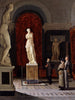 Indendørs af Louvre - John Forssell — visning af kunstværket