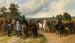 En hesteudstilling på Southborough Common - John Frederick Herring den Ældre — visning af kunstværket