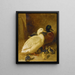 Canards et canetons - John Frederick Herring l'Ancien — indrammet kunstværk på væggen