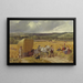 Moisson - John Frederick Herring l'Ancien — indrammet kunstværk på væggen