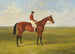 Mr S Wrathers Nutwith med J Marson vindende St Leger - John Frederick Herring den Ældre — visning af kunstværket