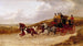 The Royal Mail Coach of Edinburgh and London - John Frederick Herring den Ældre — visning af kunstværket