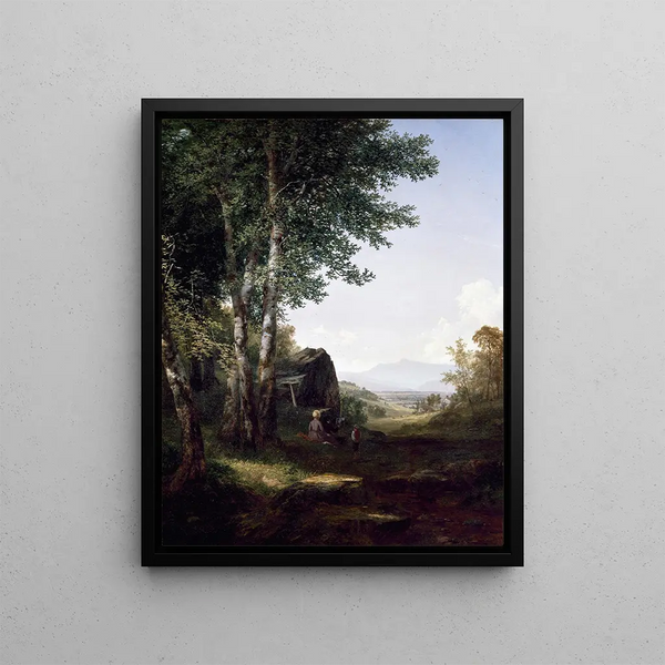 John Frederick Kensett - Distant View of the Mansfield Mountain Vermont.webp