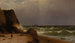 nær Newport, Rhode Island - John Frederick Kensett — visning af kunstværket