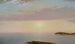 Solnedgang - John Frederick Kensett — visning af kunstværket