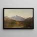 Montagnes Blanches depuis Shelburne, New Hampshire - John Frederick Kensett — indrammet kunstværk på væggen