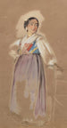 En spansk kvinde - John Frederick Lewis — visning af kunstværket