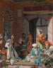 Og bønnen om troen vil redde de syge - John Frederick Lewis — visning af kunstværket