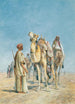 Holdt i ørkenen - John Frederick Lewis — visning af kunstværket