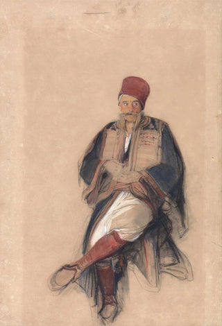 John Frederick Lewis - Seated Turk.webp