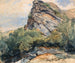 Saint-Goarshausen ved Rhinen mellem Koblenz og Mainz - John Frederick Lewis — visning af kunstværket